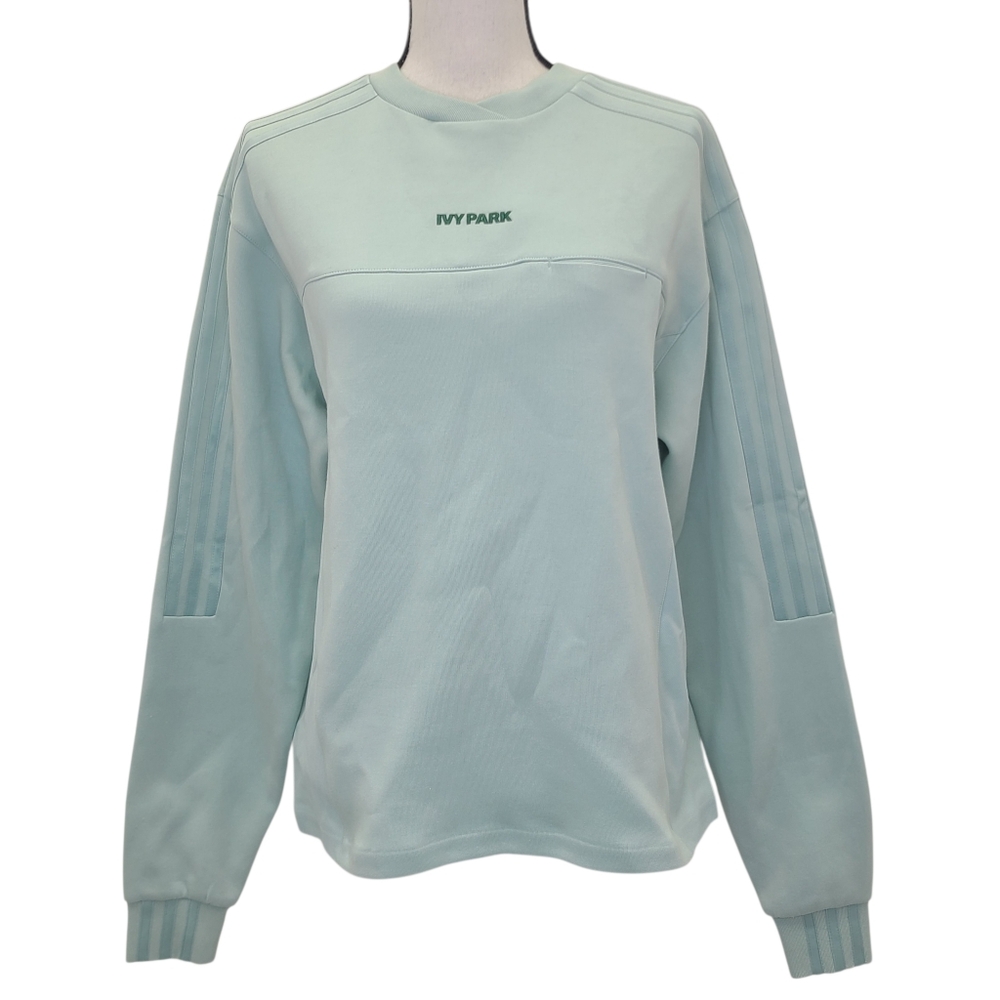 Adidas X Ivy Park 4ALL Crew Sweatshirt Green Tint H25163 2XS Unisex Oversize NWT